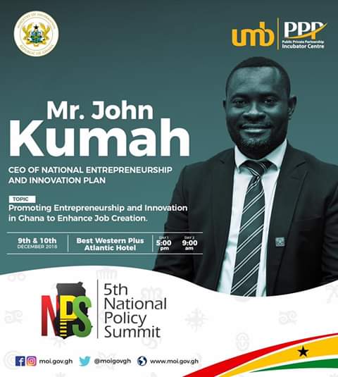 NEIP CEO to speak at 5th National Policy Summit in Takoradi